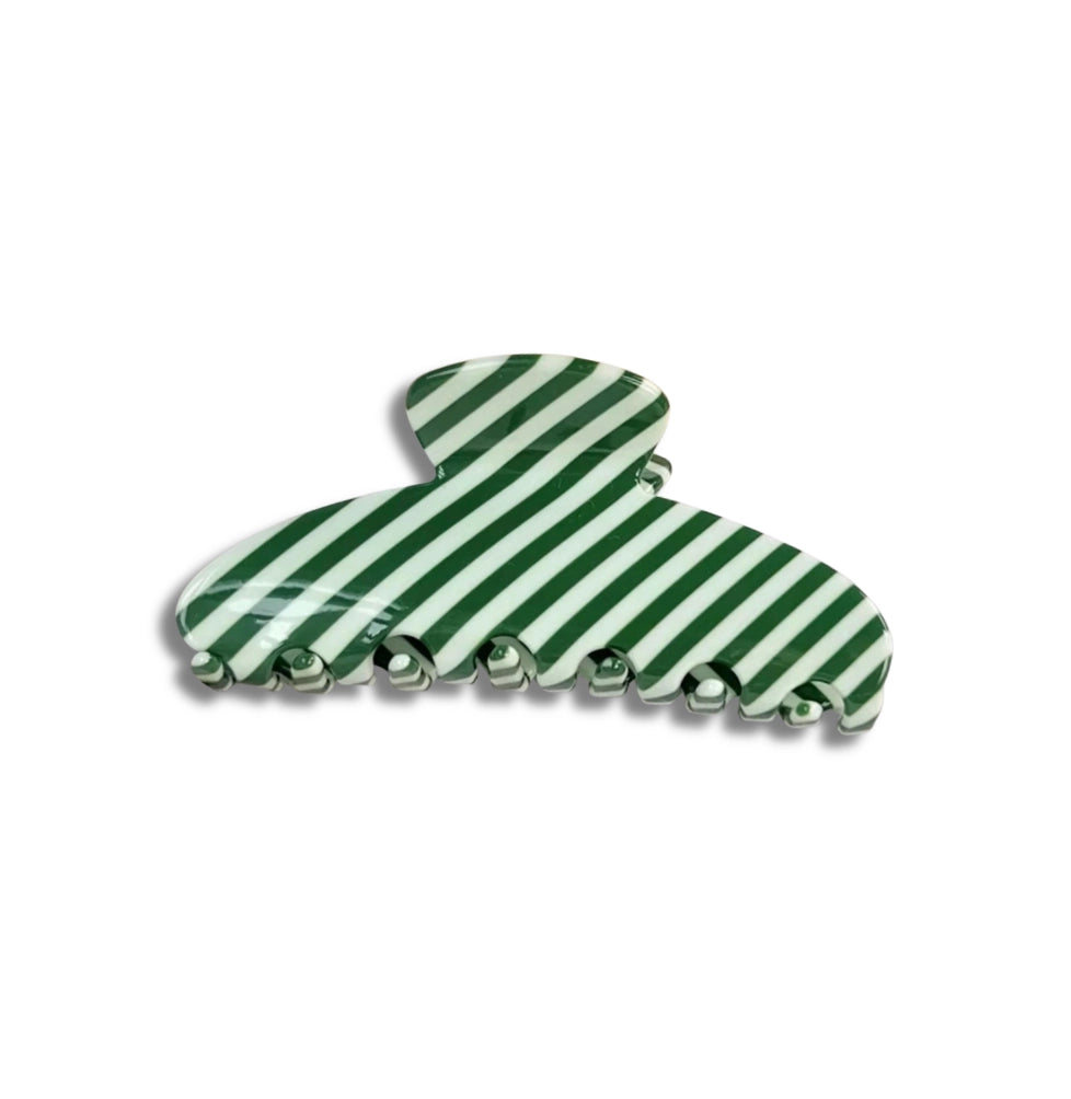 Candy Stripes Claw Clip