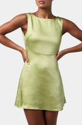 Quincy V-Back Mini Dress