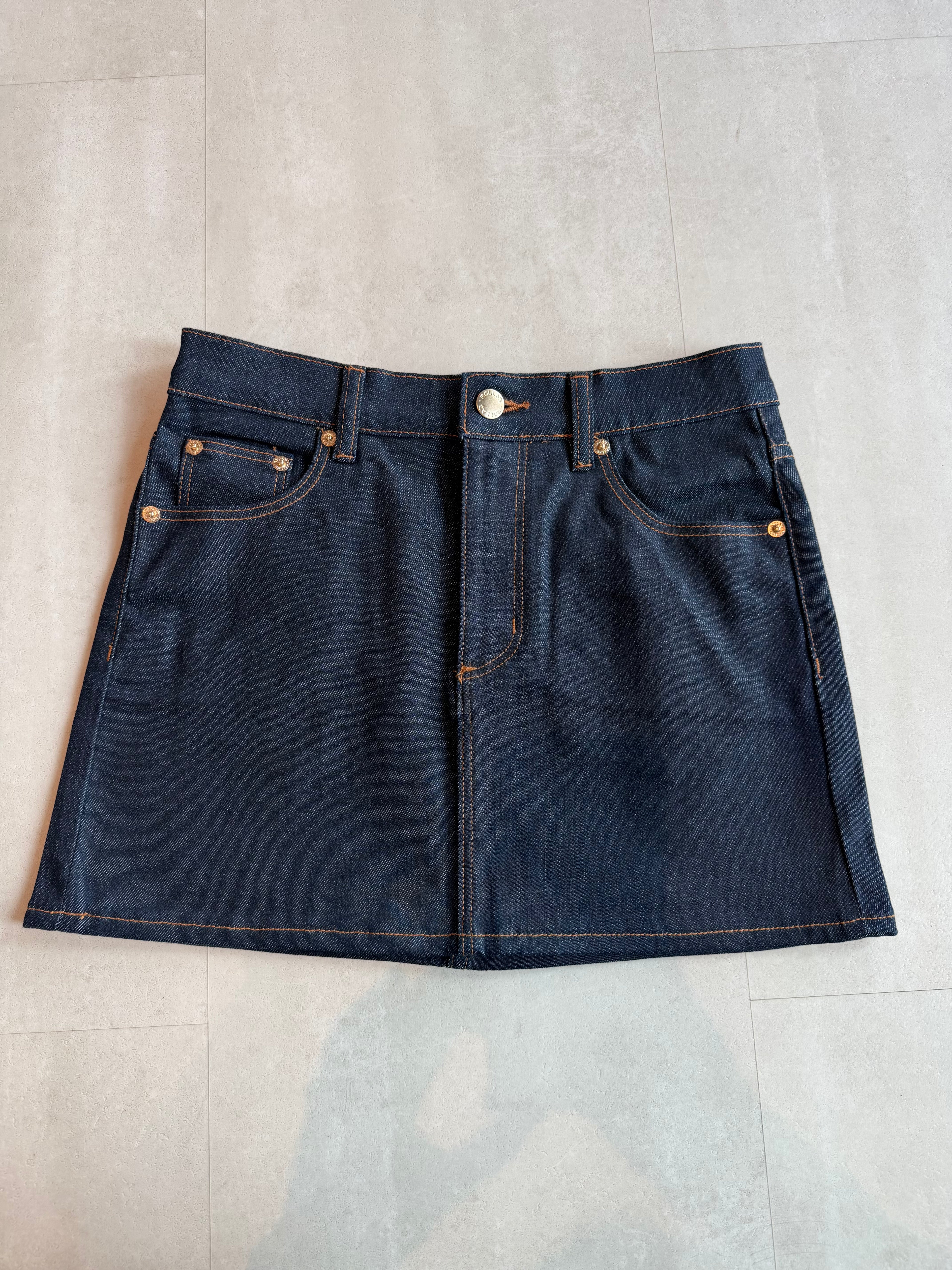 90s Relaxed Mini Skirt
