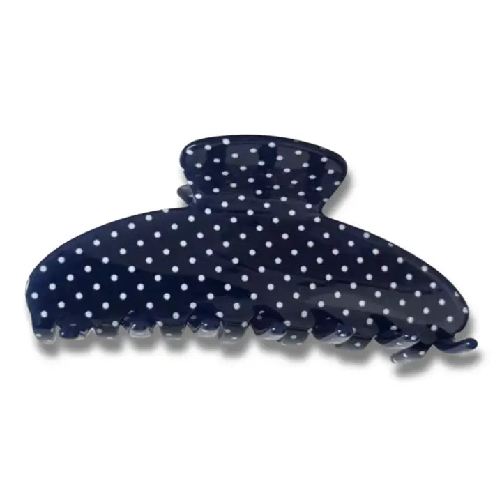 Polka Dot Claw Clip