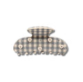 Gingham Heart Picnic Claw Clip