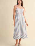 Striped Midi Dress