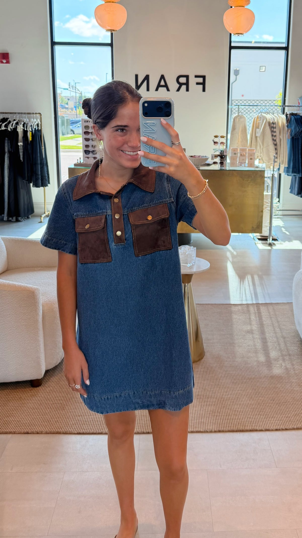 Shirt Denim Dress
