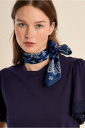 Navy Blue Scarf