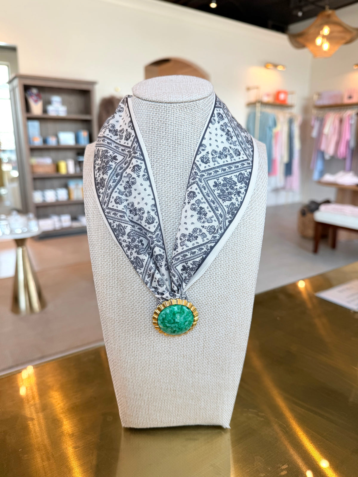 The Capri Scarf Necklace