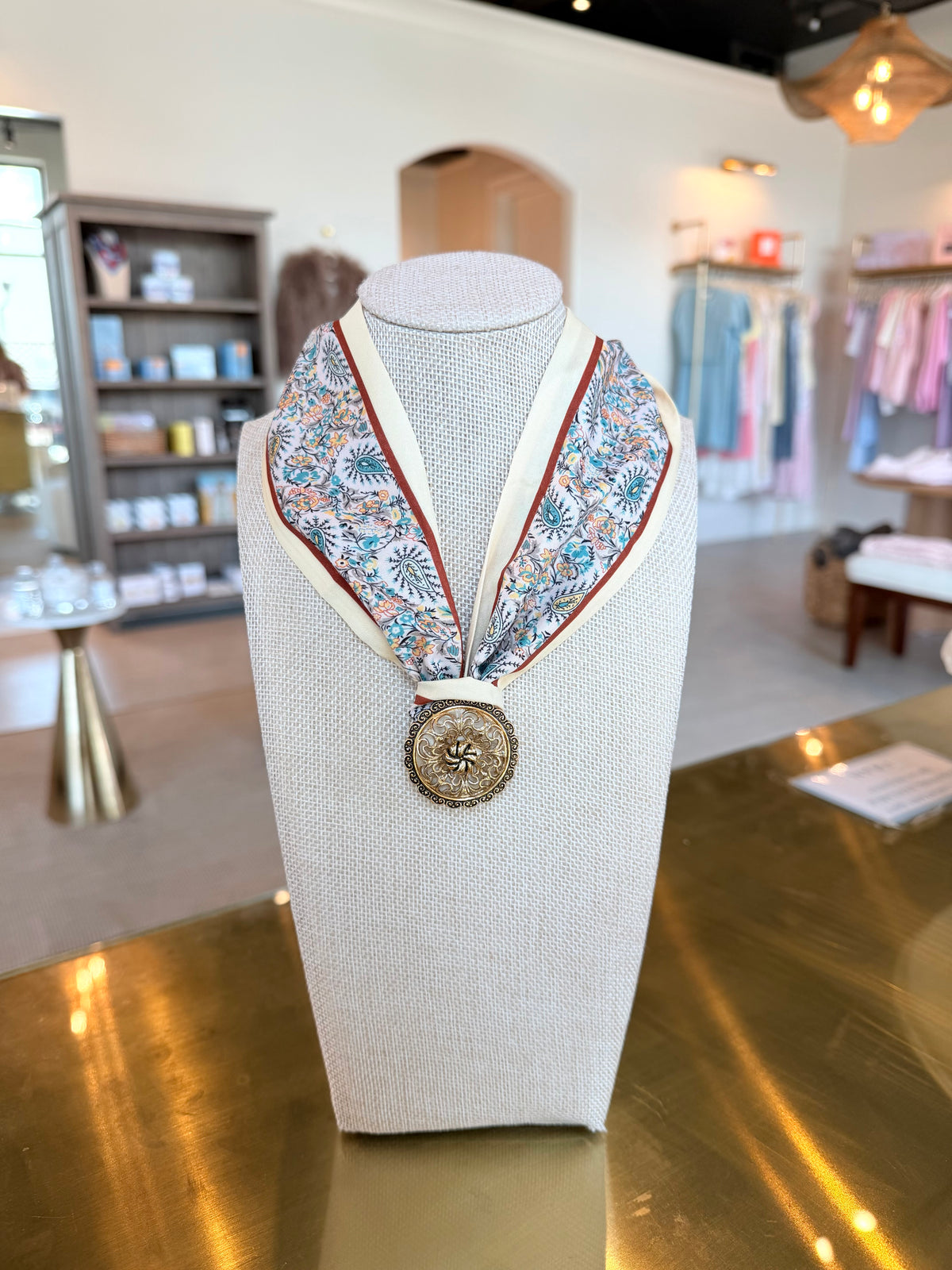 The Willa Scarf Necklace