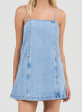 Deco Denim Cami Dress Vintage Stone