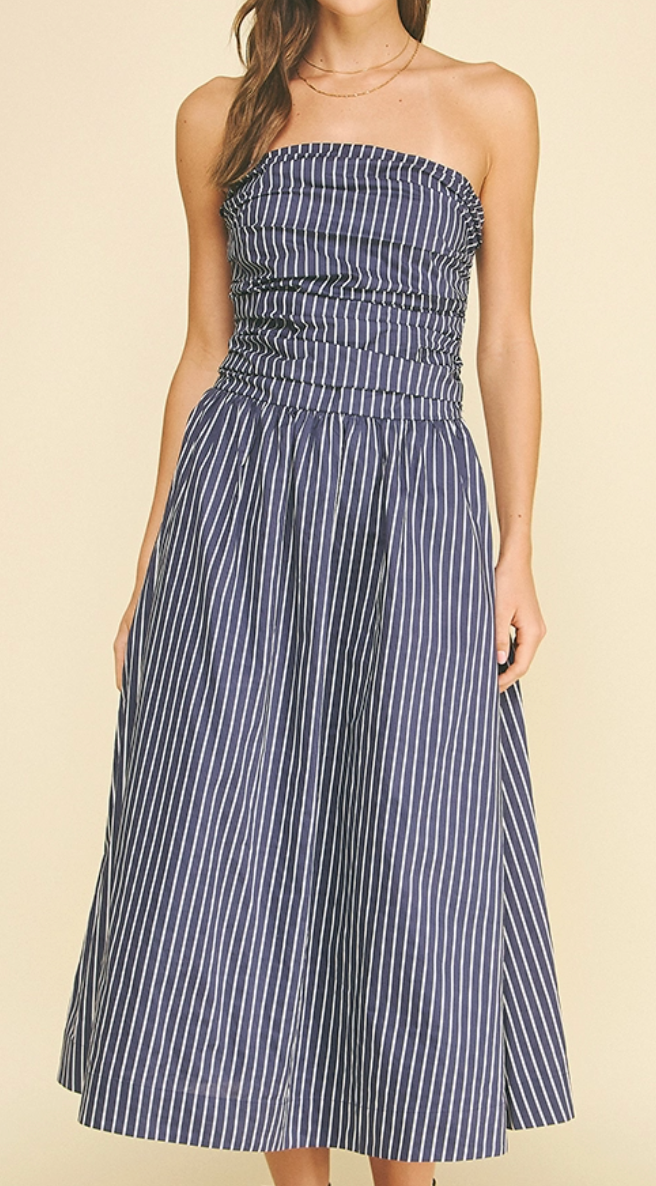 Coastal Stripe Dress