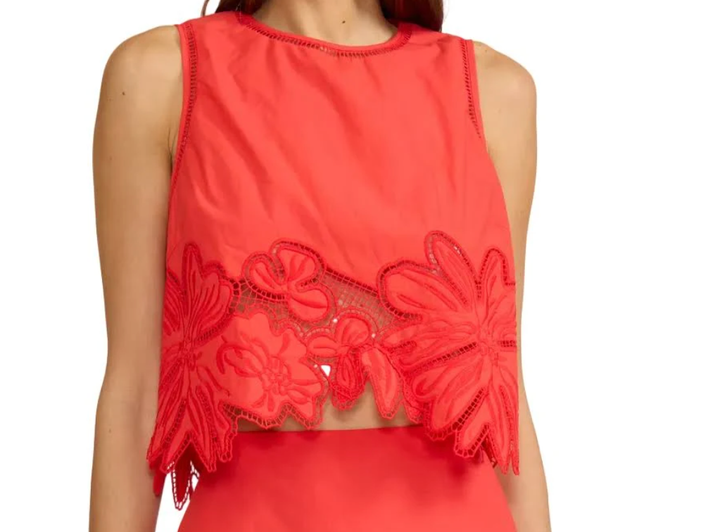 Kayla Eyelet Top