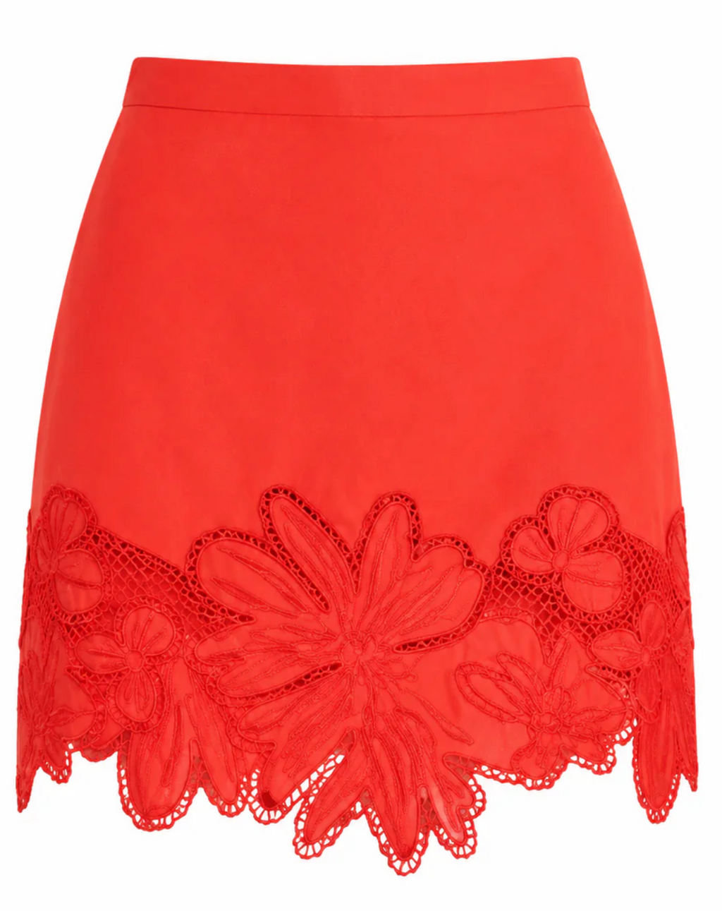 Lina Eyelet Mini Skirt