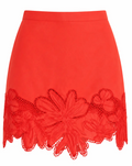 Lina Eyelet Mini Skirt