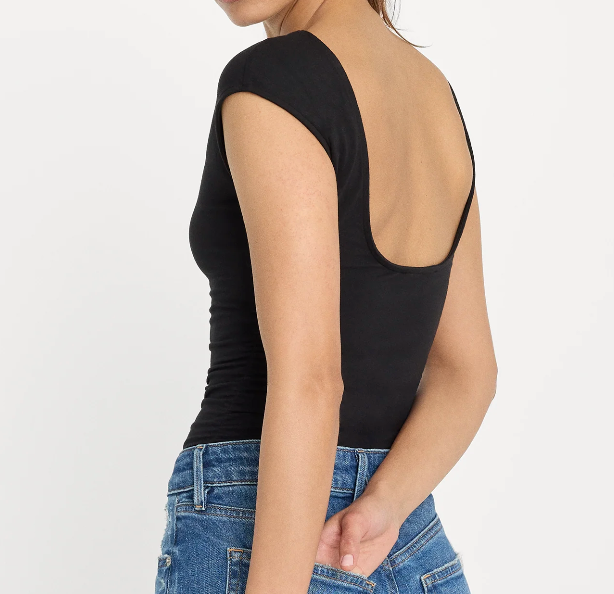Super Stretch Open Back Body Suit