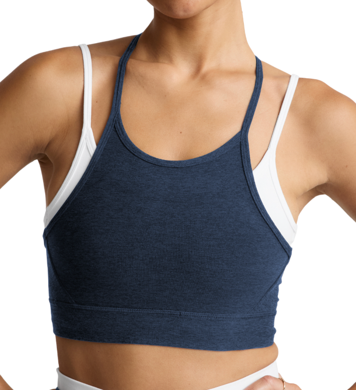Spacedye Layered Long Line Bra