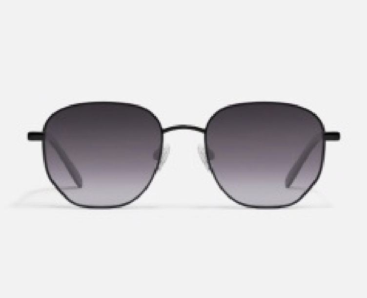 Big Time Polarized Sunglasses / Black / Smoke