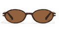 Nevermind Sunglasses / Dark Tortoise / Brown