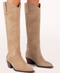 Meredith Honey Suede Boot