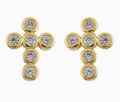 Mimi Mini Cross Studs