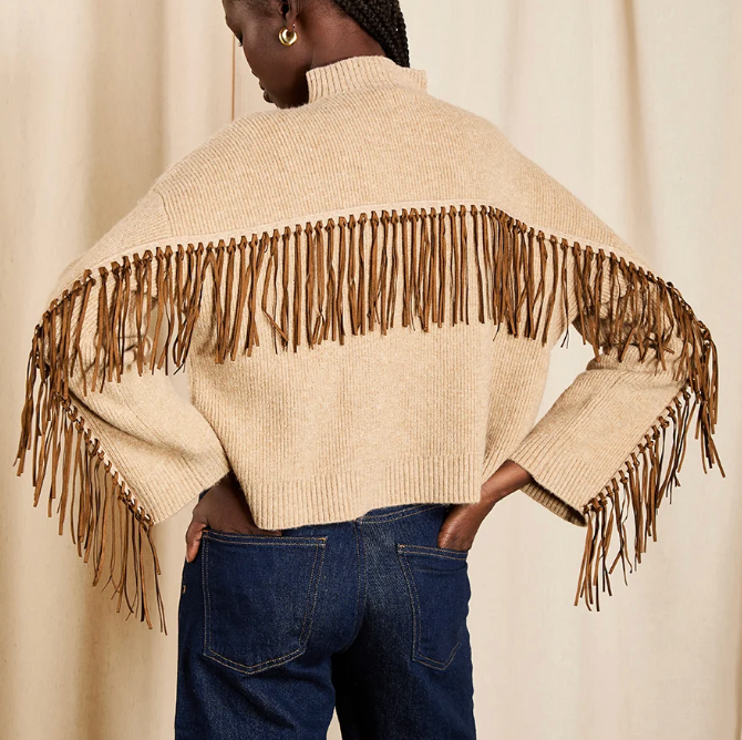 Venette Fringe Sweater