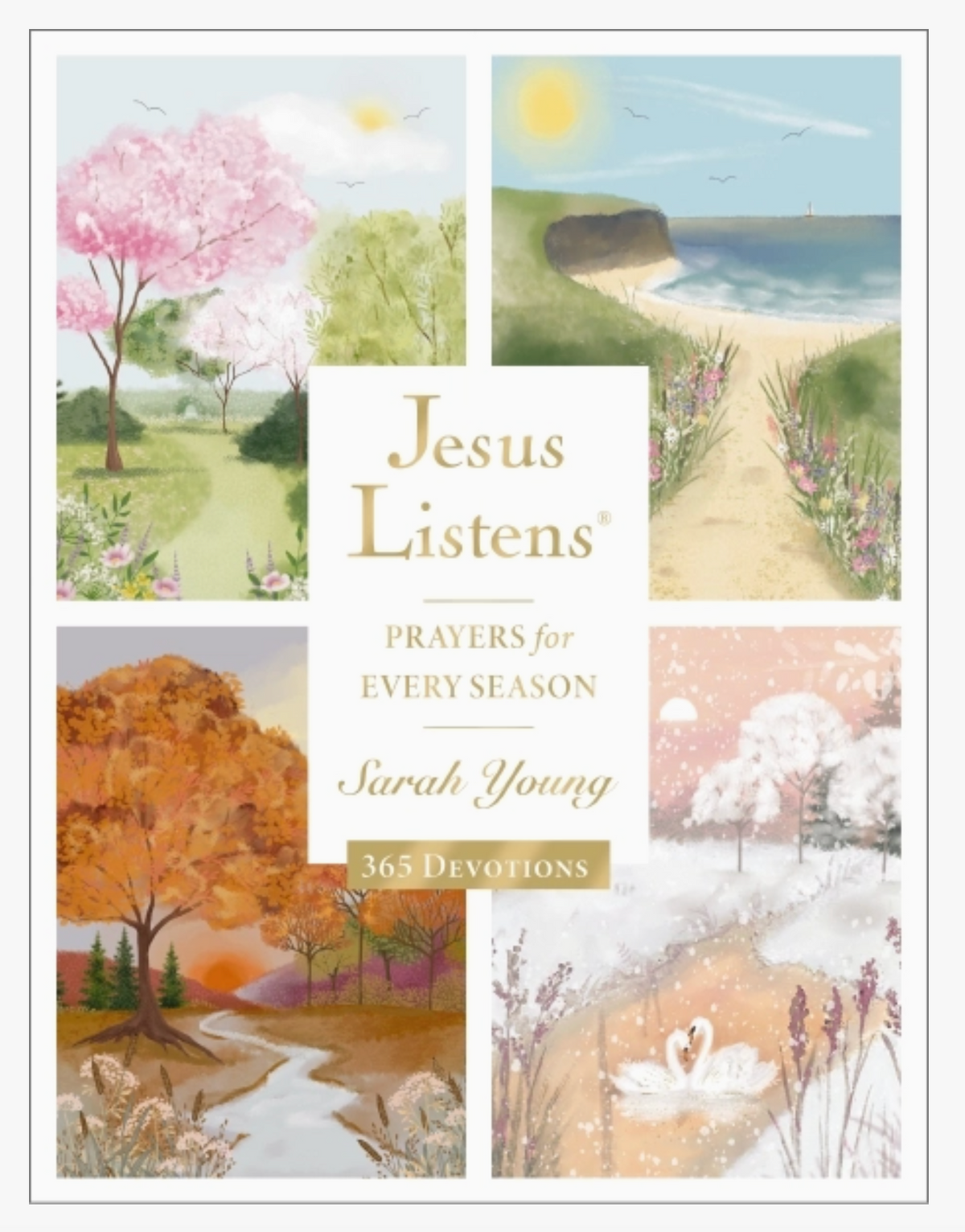 Jesus Listens For Every Season: A 365-Day Illustrated Prayer