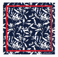 Navy + Red Gameday Scarf