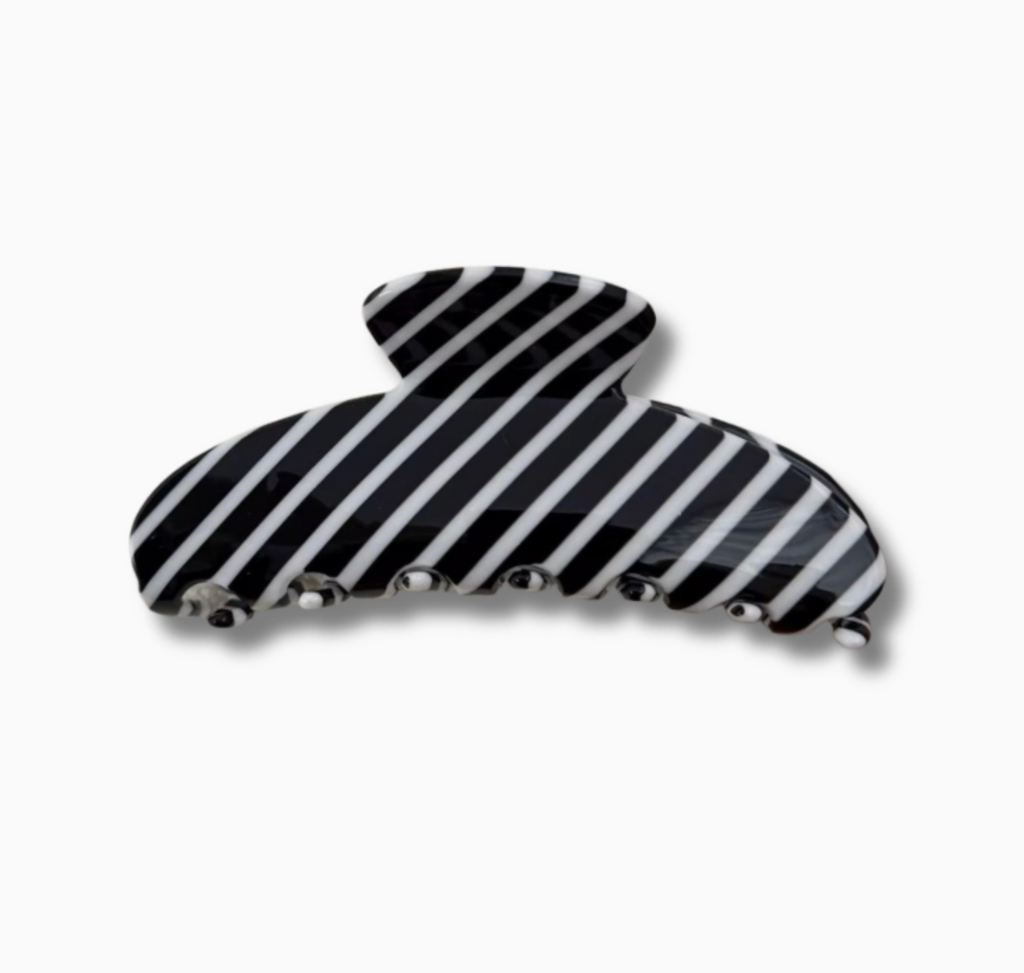 Candy Stripes Claw Clip