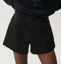 Saige Sateen High Rise A-Line Short