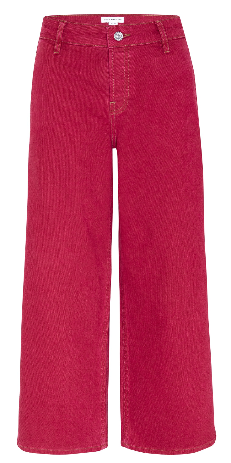 Vintage Wide Crop Jeans