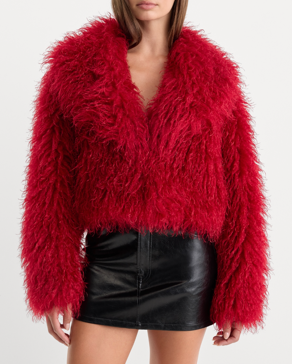Faux Fur Coat