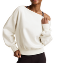 Luxefleece Off the Shoulder Sweatshirt