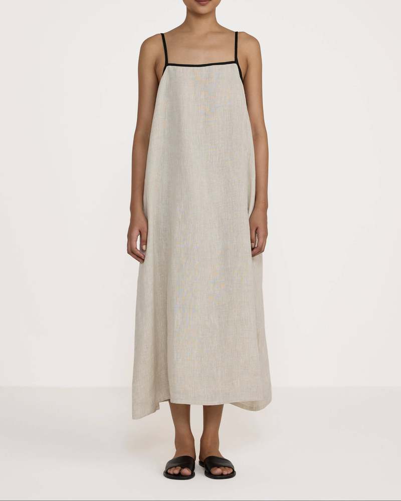 Tie Back Slip Dress