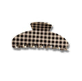 Gingham Claw Clip