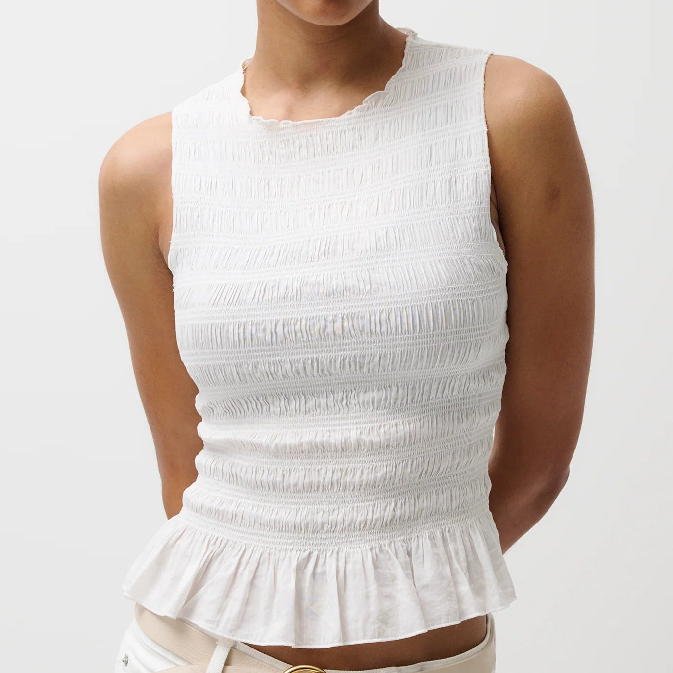 Phoebe Smocked Tank