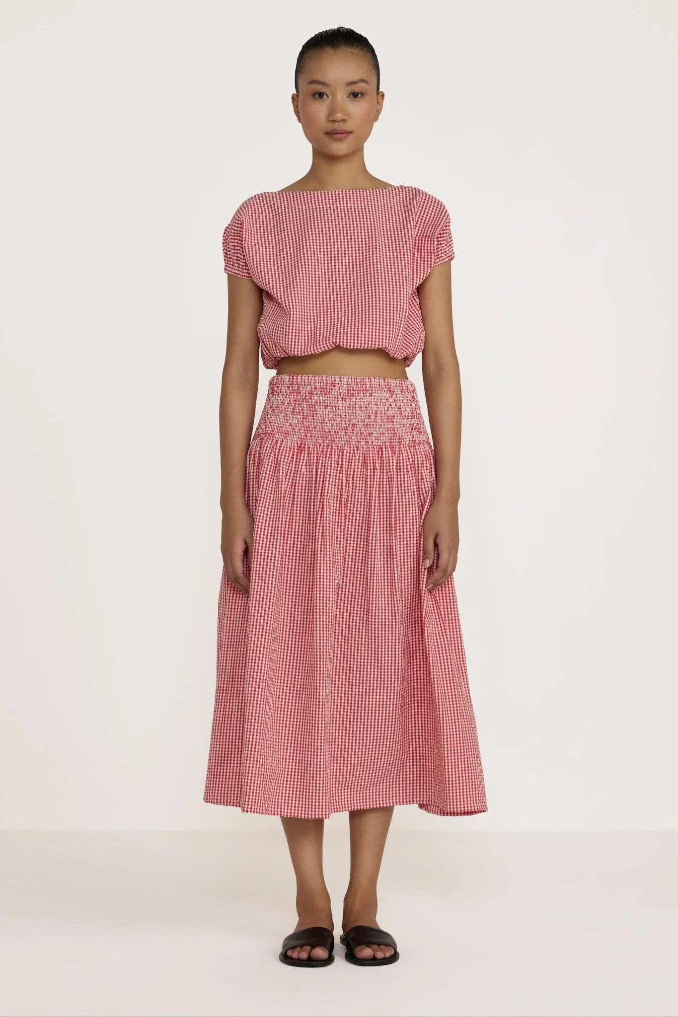 Smocked Easy Skirt